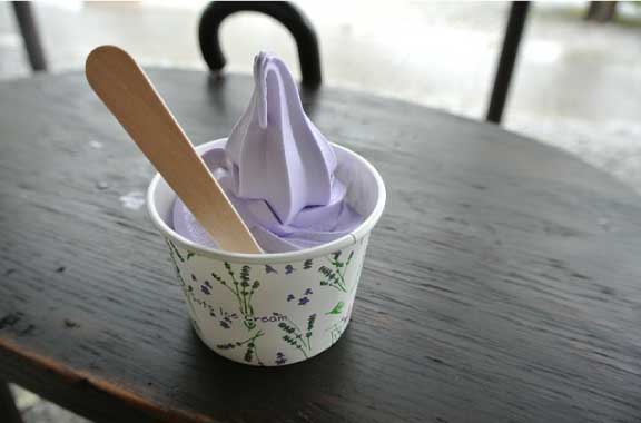 紫アイス